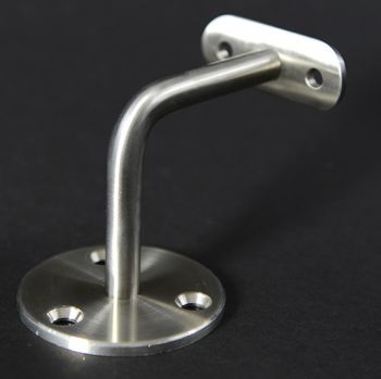 Handrail support without joint