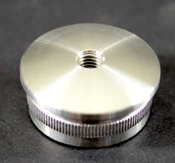 Domed cap with hole