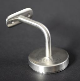 V2A stainless steel handrail for support for tube Ø 42,4 mm