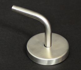 V2A stainless steel handrail for support for tube Ø 42,4 mm