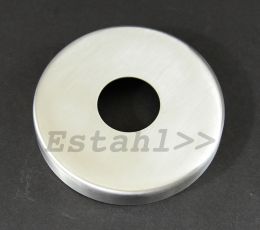 V2A-rosette for pipe diameter Ø 12,5 mm