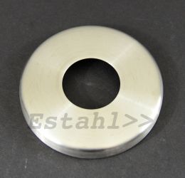 V2A-rosette for pipe diameter Ø 21 mm