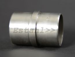 V2A - Manchon droit en inox pour Ø 42,4 mm