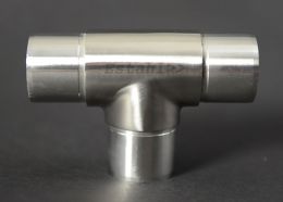 V2A - T-connector, regardless of pipe diameter 42.4 mm